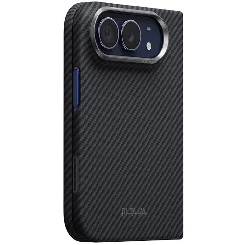 Чохол Pitaka Edge Case для iPhone 18 Duo (Black Grey(Twill)) (KI1801FS)