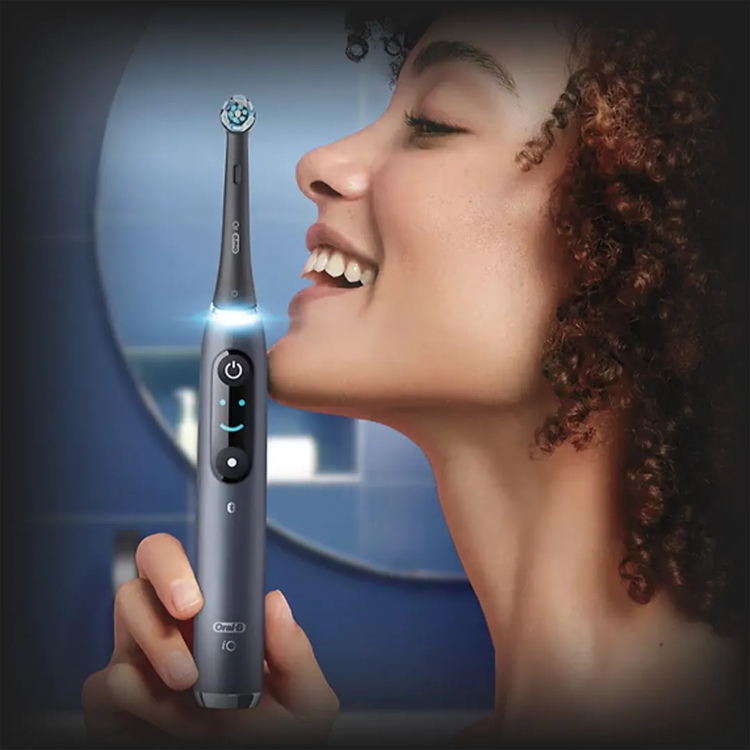 Зубная электрощетка BRAUN Oral-B iO Series 9N (IOM9.1B2.2AD) (Black Onyx) Зубная электрощетка BRAUN Oral-B iO Series 9N (IOM9.1B2.2AD) (Black Onyx)