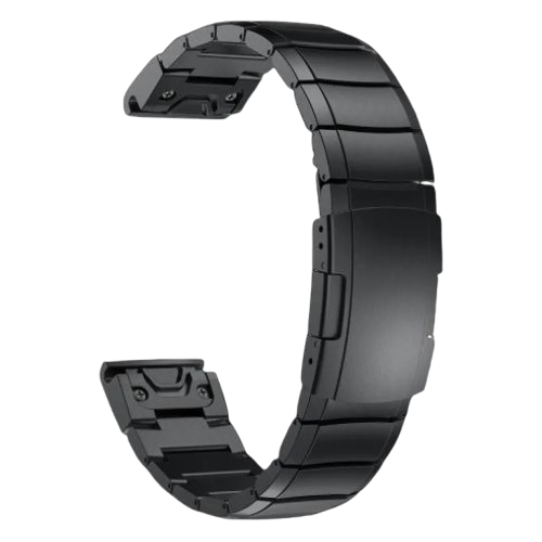 Ремешок Metal Strap для Garmin 26 mm	Black (ARM85709)