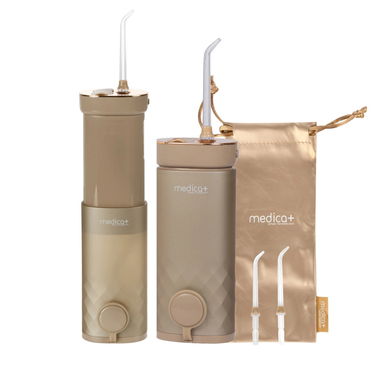 Ирригатор портативный MEDICA+ Lux Prowater 10 Soft Touch (Gold) (60006)