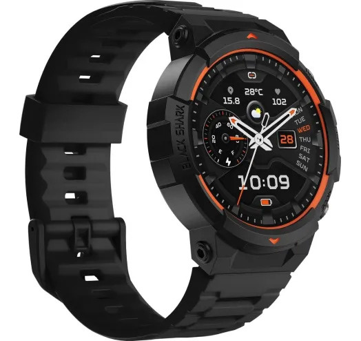 Смарт-годинник Black Shark GS3 Sport Lava Black (BS-W2402)