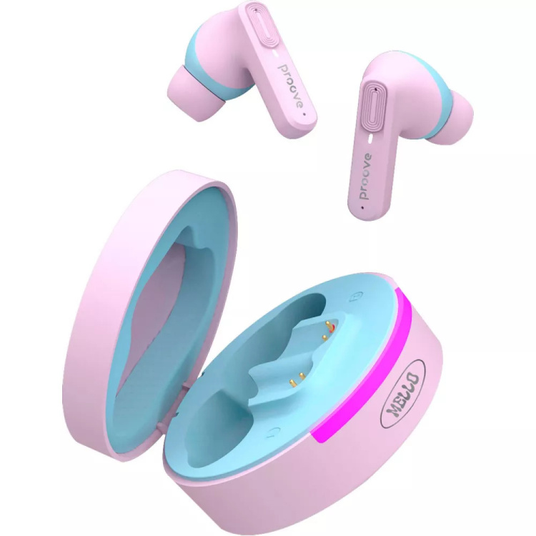 Наушники Proove Mello TWS with ANC (APP) Cotton Candy
