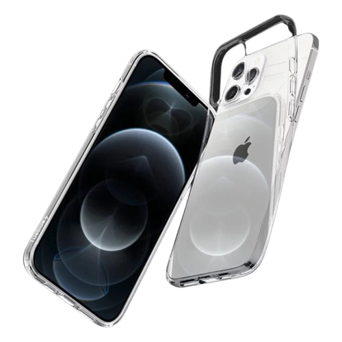 Чохол Spigen Liquid Crystal для iPhone 12 Pro/12	(Crystal Clear) ACS01697