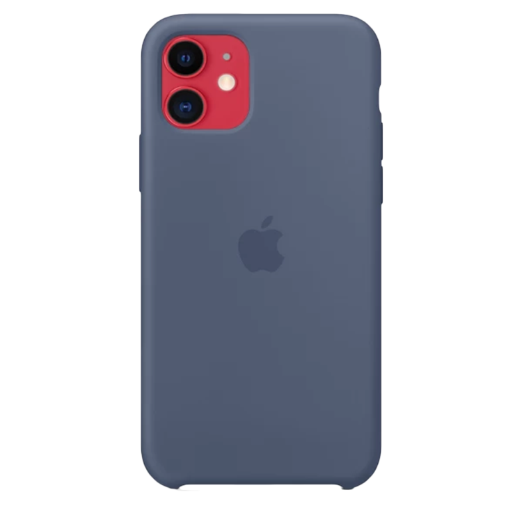 Чехол Smart Silicone Case для iPhone 11 Original (FoxConn) (Alaskan Blue)