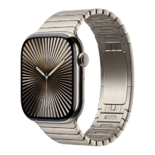 Apple Watch Series 10 46mm Natural Titanium Case w. Natural Link Bracelet (MX163+MXMF3)