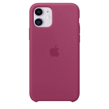 Чехол Smart Silicone Case для iPhone 11 Original (FoxConn) (Pomegranate)