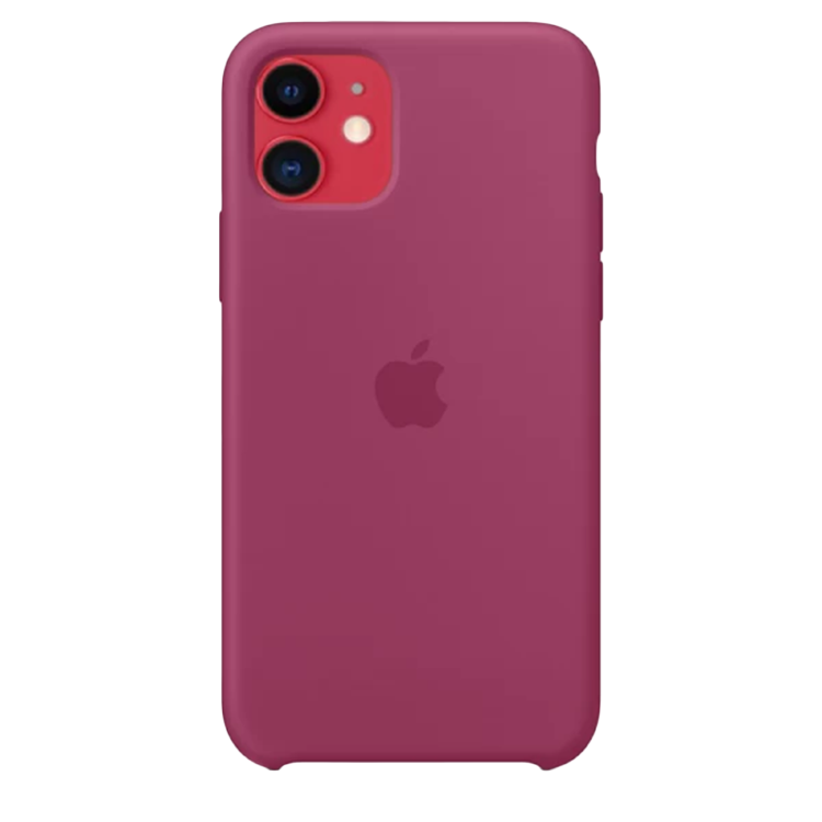 Чохол Smart Silicone Case для iPhone 11 Original (FoxConn) (Pomegranate)