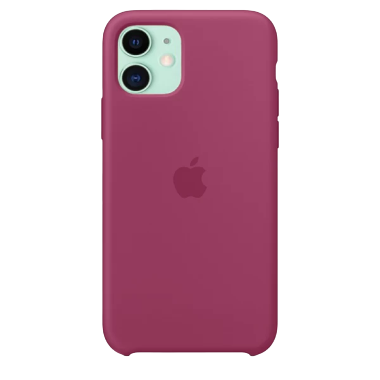 Чохол Smart Silicone Case для iPhone 11 Original (FoxConn) (Pomegranate)