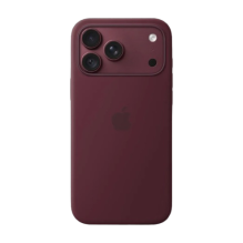 Чохол Apple Silicone Case with Magsafe для iPhone 18 Pro Max Burgundy (MK914)
