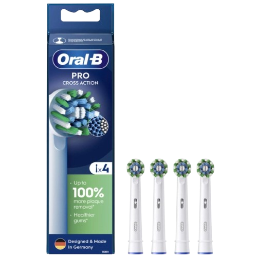 Насадки для електричної зубної щітки Braun Oral-B Cross Action EB50RX (4)