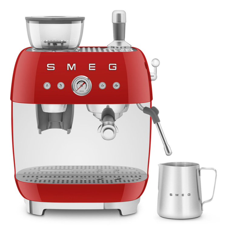 Кавомашина SMEG EGF03RDEU Red