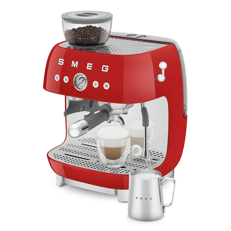 Кавомашина SMEG EGF03RDEU Red