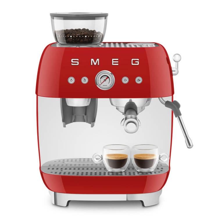 Кавомашина SMEG EGF03RDEU Red