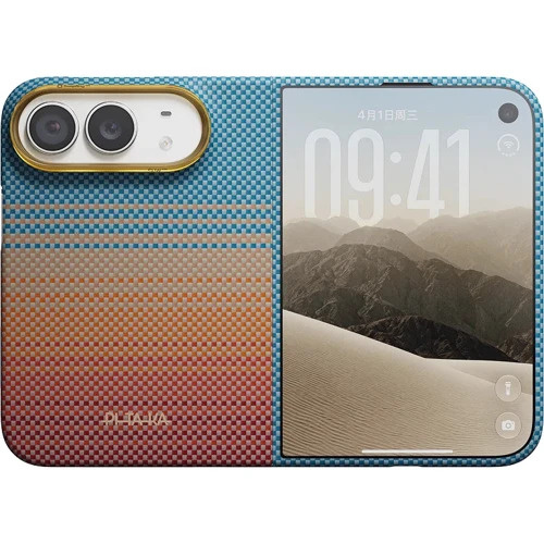 Чохол Pitaka Edge Case для iPhone 18 Duo (Sunset 2.0) (KI1802FS)