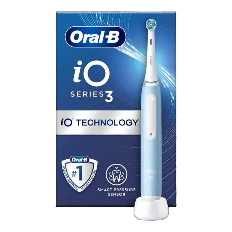 Зубная электрощетка BRAUN Oral-B iO Series 3 (iOG3.1A6.0) (Ice Blue) Зубная электрощетка BRAUN Oral-B iO Series 3 (iOG3.1A6.0) (Ice Blue)