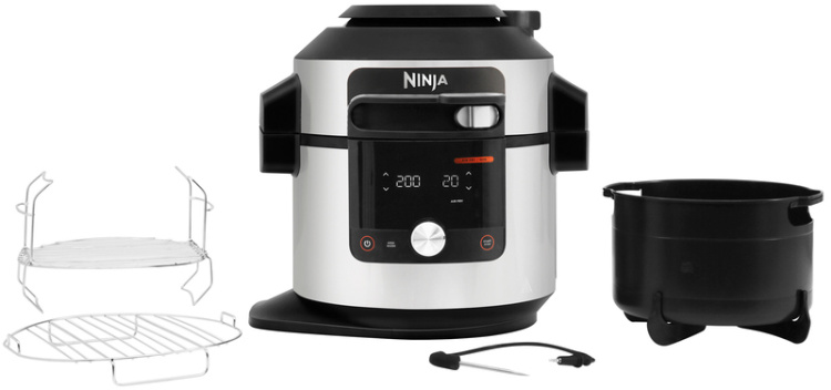 Мультиварка-скороварка Ninja Foodi MAX 14-в-1 7.5л OL750EU (UA)