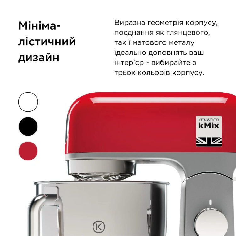 Кухонна машина Kenwood KMX750WH (EU)