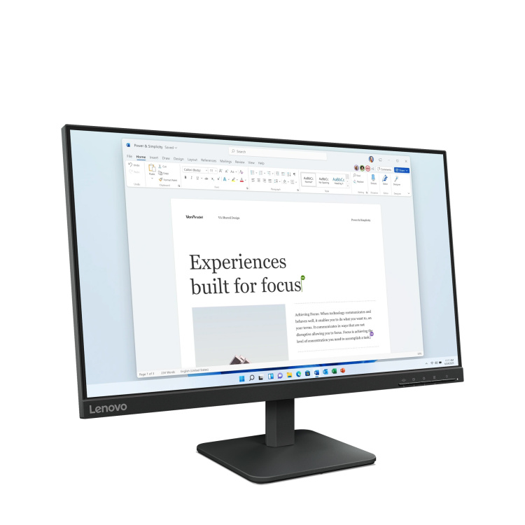 Монитор Lenovo 23.8" L24-4e IPS 100Hz 68C2KAC1UA (UA)