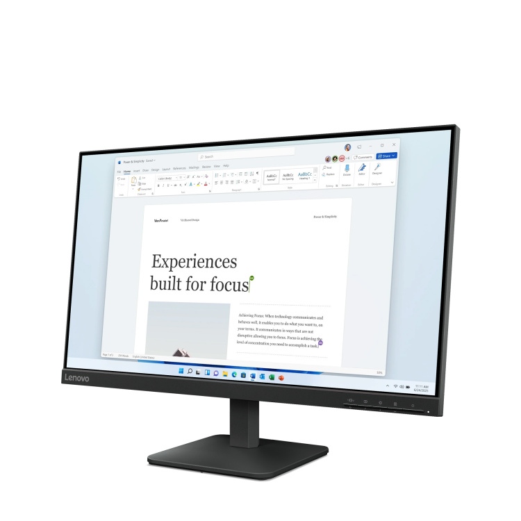 Монитор Lenovo 23.8" L24-4e IPS 100Hz 68C2KAC1UA (UA)