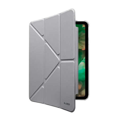 Чохол LAUT Huex Folio для iPad Air 11"(2024-2026)/Pro 11 (2022-2018) (Grey) (L_IPA24S_HF_GY)