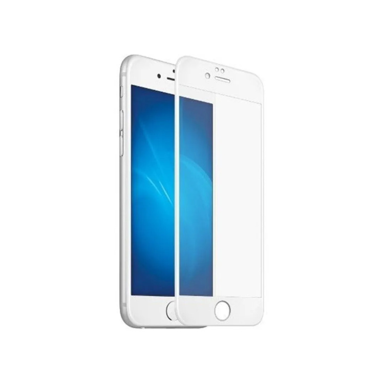 Захисне скло Full Glass для iPhone 7+/8+ White