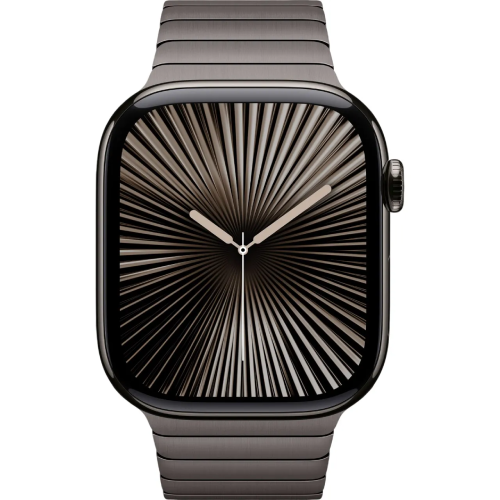 Apple Watch Series 10 46mm Slate Titanium Case w. Slate Link Bracelet (MX173+MXMK3)