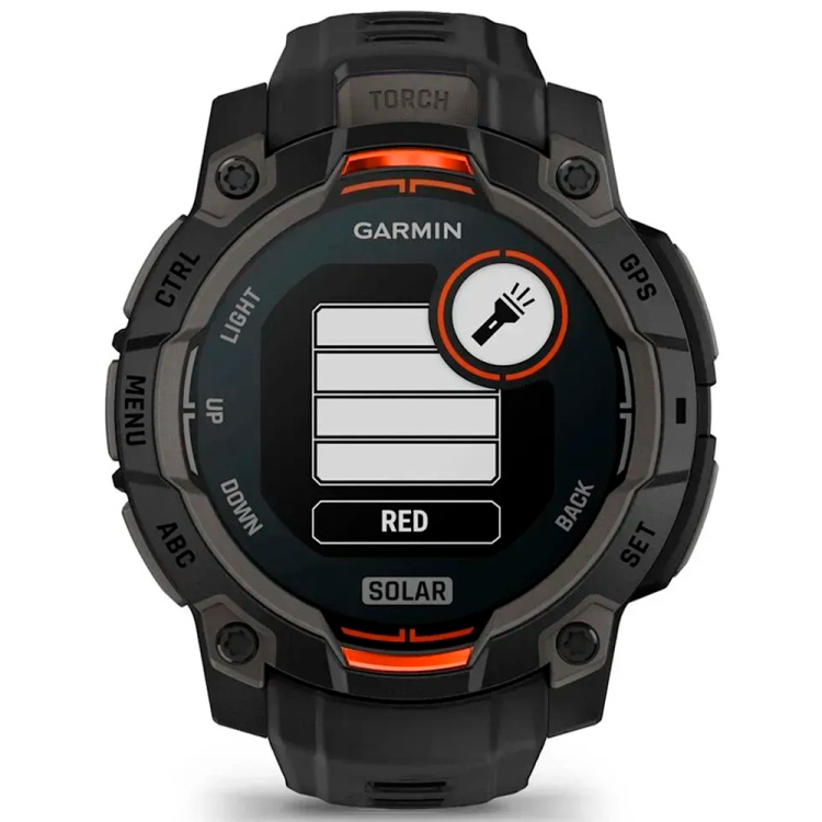 Garmin Instinct 3 45mm Solar Black with Black Band (010-02934-00)