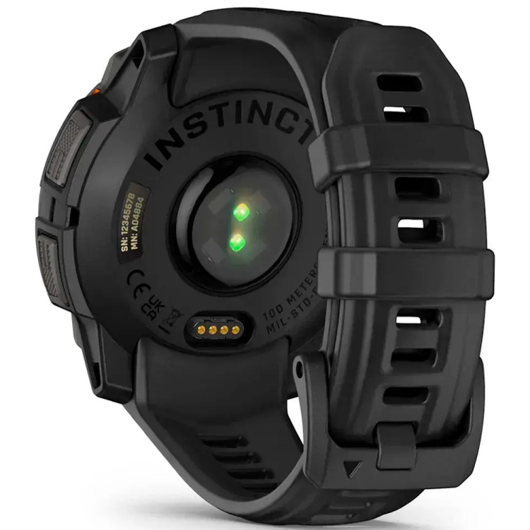 Garmin Instinct 3 45mm Solar Black with Black Band (010-02934-00)