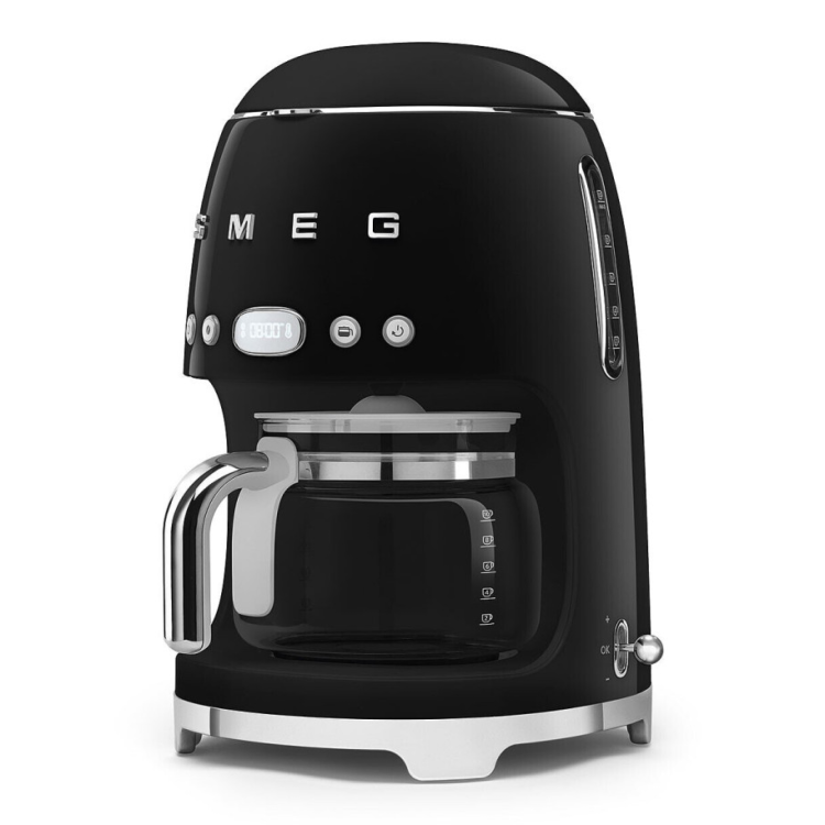 Кавоварка крапельна SMEG DCF02BLEU Black Кавоварка крапельна SMEG DCF02BLEU Black
