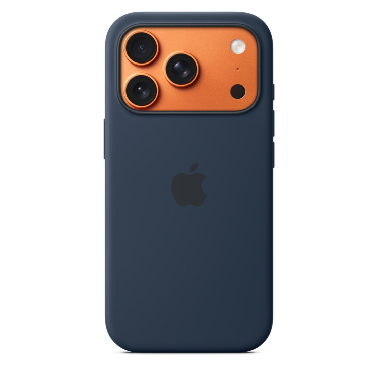 Чохол Apple Silicone Case with Magsafe для iPhone 17 Pro Midnight (MGFH4)
