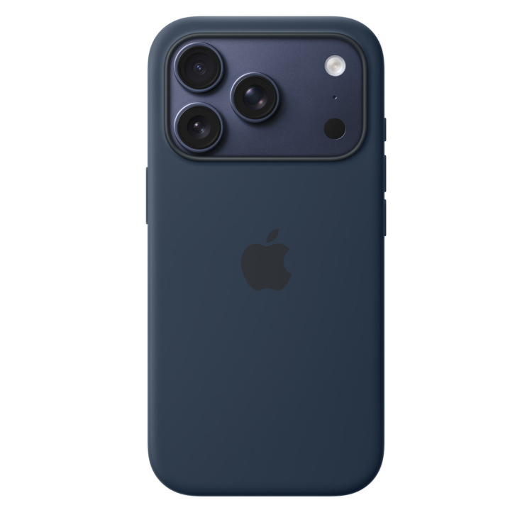 Чохол Apple Silicone Case with Magsafe для iPhone 17 Pro Midnight (MGFH4)