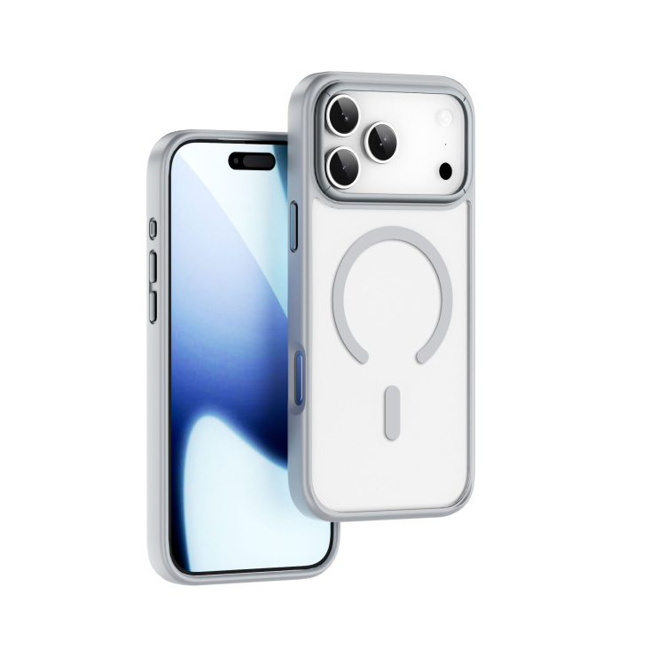 Чохол WIWU Armor Pro для iPhone 17 Pro Max Gray (6977703658057) Чохол WIWU Armor Pro для iPhone 17 Pro Max Gray (6977703658057)