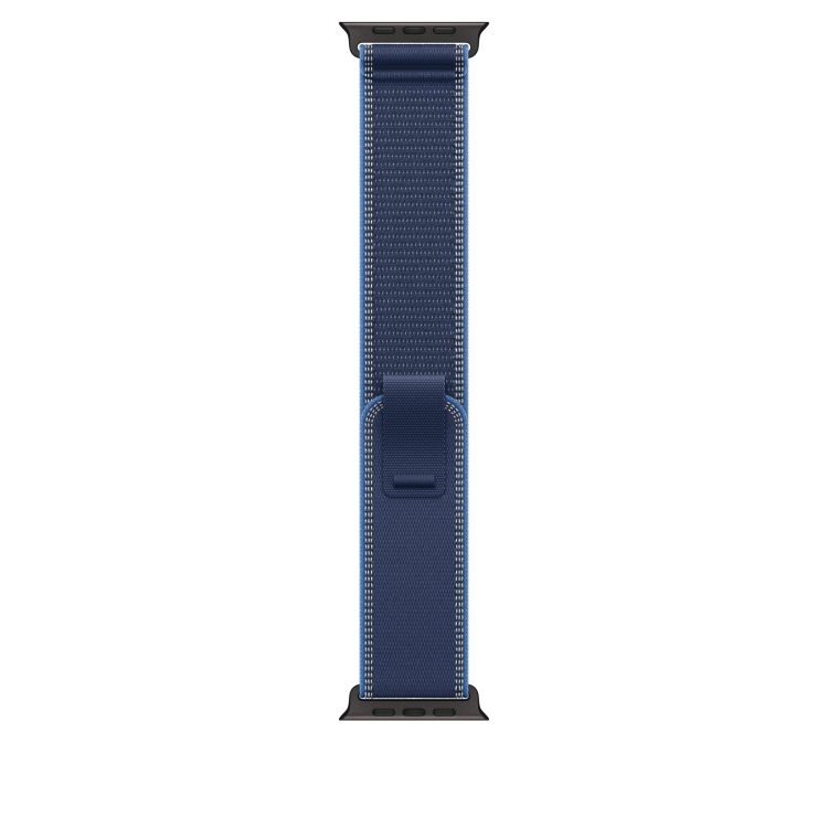 Ремінець Apple Trail Loop Band для Apple Watch 44/45/46/49mm Blue/Bright Blue Black Titanium - M/L