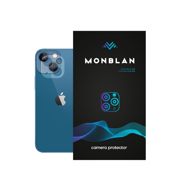 Защитное стекло Monblan для камеры iPhone 13 Mini/13