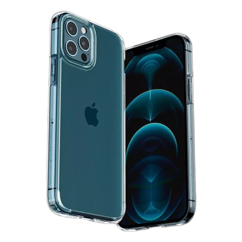 Чохол Spigen Ultra Hybrid для iPhone 12 Pro Max (Crystal Clear) ACS01618