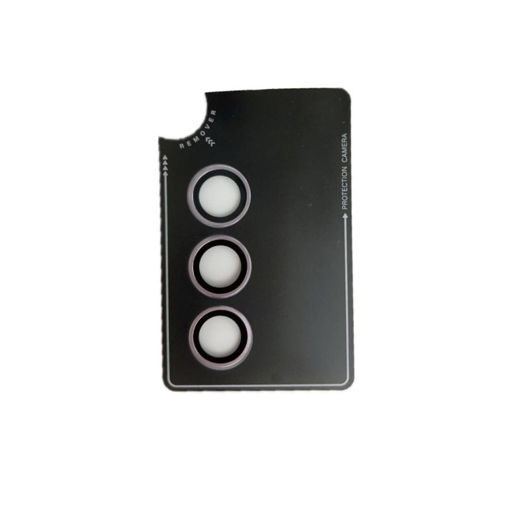 Захисне скло Monblan для камери Samsung S24 Ultra Metal Ring Series (Black)