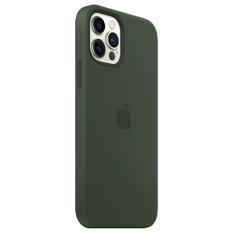 Чехол Silicone Case для iPhone 12/12 Pro (FoxConn) (Cyprus Green)
