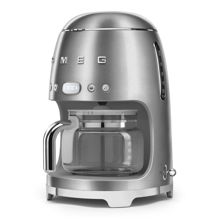 Кавоварка крапельна SMEG DCF02SSEU Steel Matte