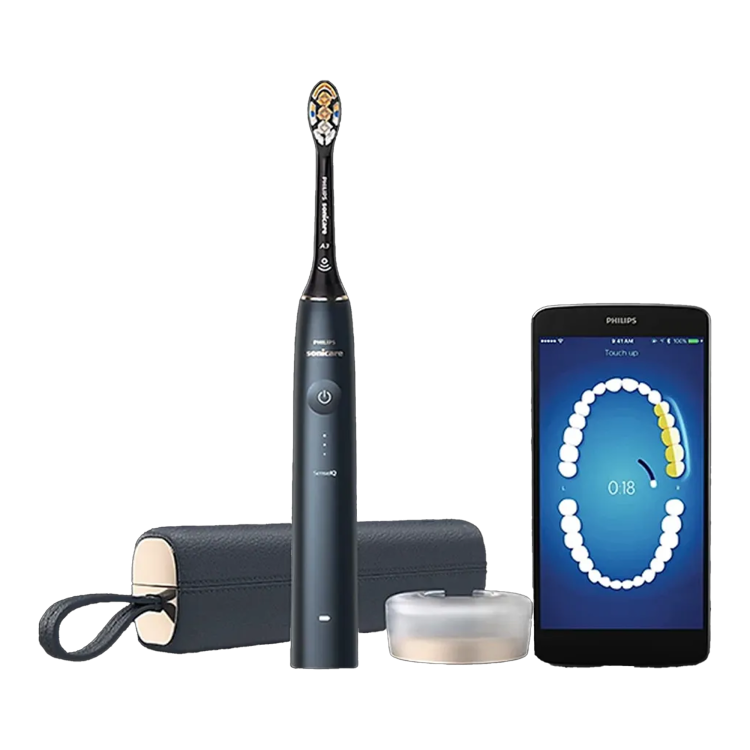 Зубна електрощітка Philips Sonicare 9900 Prestige SenseIQ (Dark Blue) (HX9992/12)