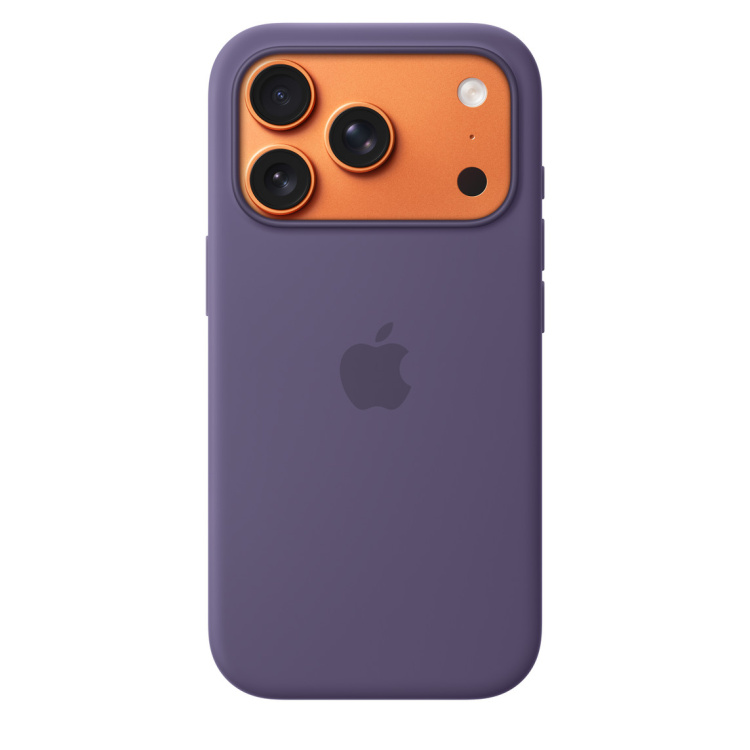 Чохол Apple Silicone Case with Magsafe для iPhone 17 Pro Purple Fog (MGFG4) Чохол Apple Silicone Case with Magsafe для iPhone 17 Pro Purple Fog (MGFG4)