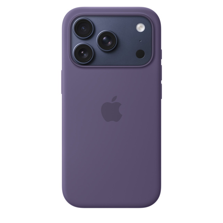 Чохол Apple Silicone Case with Magsafe для iPhone 17 Pro Purple Fog (MGFG4) Чохол Apple Silicone Case with Magsafe для iPhone 17 Pro Purple Fog (MGFG4)