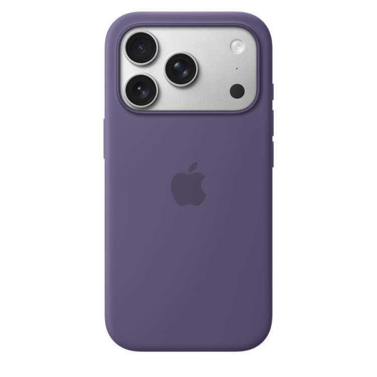 Чохол Apple Silicone Case with Magsafe для iPhone 17 Pro Purple Fog (MGFG4) Чохол Apple Silicone Case with Magsafe для iPhone 17 Pro Purple Fog (MGFG4)