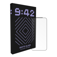 Защитное стекло 9:42 Matte для iPhone 17/16 Pro
