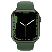 Apple Watch Series 7 41mm GPS Green Aluminum Case With Clover Sport Band (MKN03) Open Box