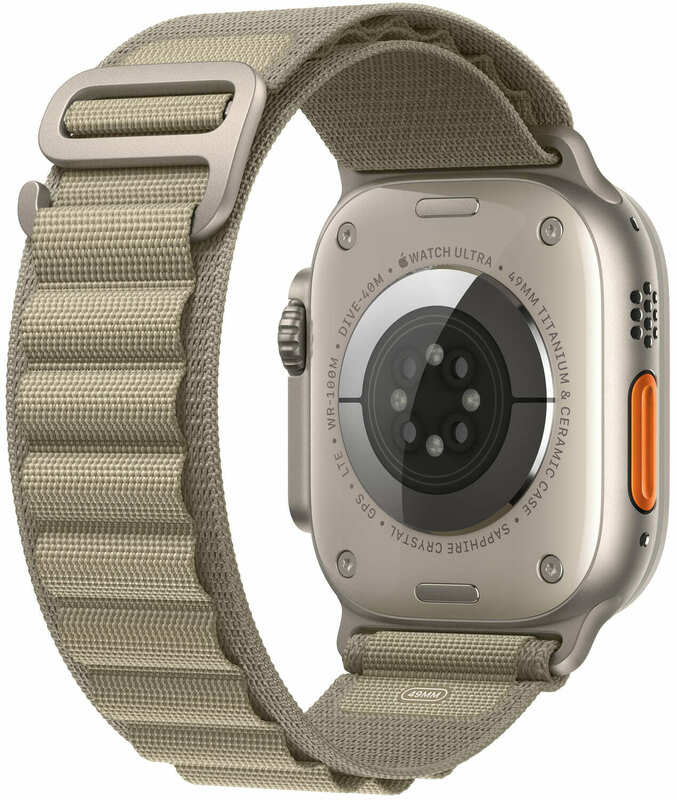 Apple Watch Ultra 2 49mm Titanium Case with Olive Alpine Loop (Large) (MRF03) бу Apple Watch Ultra 2 49mm Titanium Case with Olive Alpine Loop (Large) (MRF03) бу