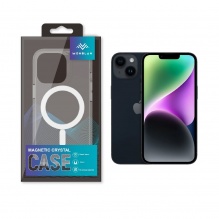 Чохол Monblan для iPhone 13 Magnetic Crystal Series (Transparent)