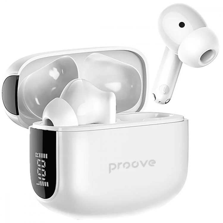 Наушники Proove Tempo TWS with ANC (APP) White