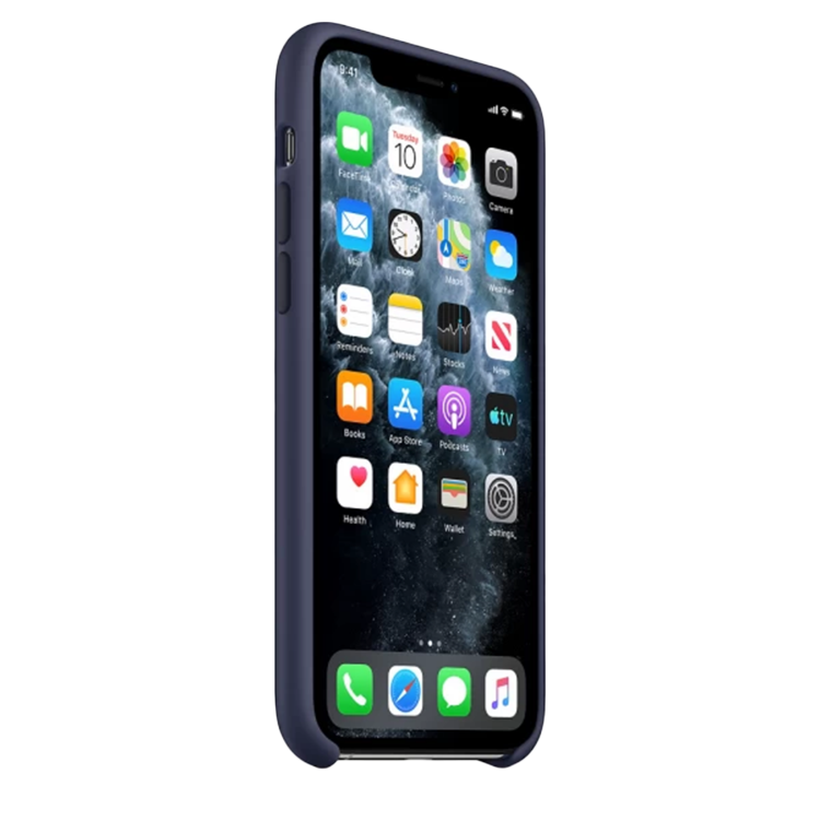 Чехол Smart Silicone Case для iPhone 11 Original (FoxConn) (Midnight Blue)