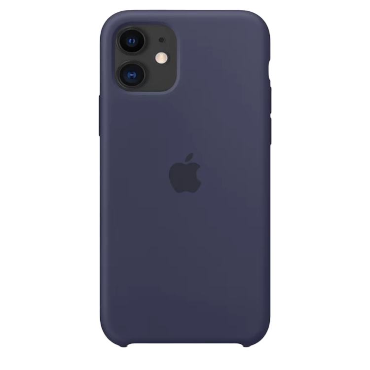 Чохол Smart Silicone Case для iPhone 11 Original (FoxConn) (Midnight Blue)
