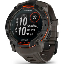 Garmin Instinct 3 50mm Solar Black with Charcoal Band (010-02935-00)